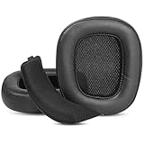 G935 - Cuscinetti di ricambio compatibili con Logitech G935 G635 G933 G633 G633 cuffie wireless in schiuma (pelle poliuretanica+fascia)