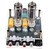 LRXIYODE Preamplificatore Valvole Hi Fi Phono per Amplificatore Vuoto Preamplificatore Audio Stereo Portatile per Home Theater DIY