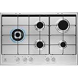 Electrolux - Piano cottura a gas KGS 7564 SX finitura inox da 75cm