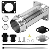 EGR Valvola di Ricambio Tubo Tuning Kit Compatibile con BMW 1er E87 3er E90 E91 E92 E93 5er E60 E61 7er E65 E66 X3 E83 X5 E53 E70 X6 E71 con Motori 2.0 2.5 3.0 M47N2 M57N2 11717792077