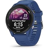 Garmin Forerunner 255, Smartwatch per la corsa, 46mm, GPS multibanda, Cardio, VO2max, Running Power, Report mattutino, HRV Status, Piani gratuiti 5K, 10K e 21K, Tempi di recupero (Tidal Blue)