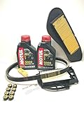 KIT TAGLIANDO X-CITY X-MAX 250 2007 2008 XMAX XCITY OLIO CINGHIA FILTRI RULLI CANDELA