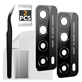 ExtKry 2 Pezzi Vetro Fotocamera per Huawei P Smart 2021 PPA-LX1/LX2 Sostituzione Lente Posteriore Original HD Camera Glass + Kit di Riparazione