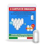 SOLEILUX Cartucce Polifosfati per Caldaia Ricarica Universale da 12 Pastiglie di Polvere Concentrata per Filtrazione Acqua - Funge da Anticalcare e Anticorrosivo
