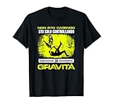 MTB Mountain Bike Uomo Divertente Gravità Bicicletta Regalo Maglietta