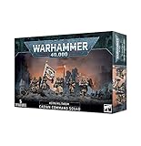 Games Workshop Warhammer 40k - Astra Militarum Squadra di Comando Cadiana (2023)