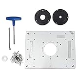 Backbayia - Fresa per router, inserto tavolo/piastra di inserimento per cavo porta 690 691 692 593