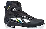 Fischer XC Comfort PRO Black Yellow, Scarpe da Sci di Fondo Unisex Adulto, Nero, 44