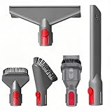 Set di 5 Aspirapolvere Accessori per Dyson Gen5 V7 V8 V10 V11 V12 V15 SV10 SV11, Ricambi Spazzola per Dyson, Inclusi 3 Testine e 2 Ugelli, per una Pulizia Efficace a Casa, in Ufficio o in Hotel
