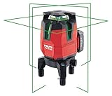 Hilti 2152385 - Laser multiplo a 4 linee per impianti idraulici, livellamento, allineamento e calcolo squadra