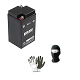 COMPATIBILE CON MOTO GUZZI Lodola 175 dal 1957 al 1962 BATTERIA BS B49-6 SLA GIA' PRONTA ALL’USO SIGILLATA BATTERIE PER MOTO SCOOTER 10,5 AH AMPERE 6 VOLT 91X83X159 MM