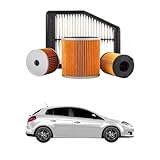 Kit 3 Filtri Tagliando compatibile con FIAT Bravo II 1.4 LPG 66 kw Benzina/Gasauto (GPL) 2008-2014