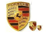 Stemma Porsche adesivo originale WAP013002 (65 mm x 53 mm)