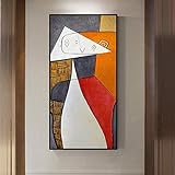 SXKJ Quadri astratti su tela di Picasso Riproduzioni d'arte famose Poster da parete e stampe Quadri appesi per la decorazione del soggiorno-60x120cm Senza cornice