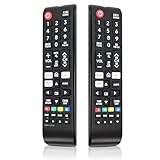 Telecomando Universale TV per Samsung Smart TV Binghe BN59-01327b Telecomando sostitutivo con 3 Tasti di Accesso Rapido Compatibile con tutti i Samsung LED QLED LCD Frame 4K Smart TV