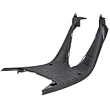One by Camamoto plastica pedana poggia piedi antiscivolo compatibile con (cod 77365996 di colore nero mbk booster spirit/yamaha bw's anno dal 1990 al 2003)