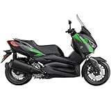 Kit adesivi Compatibili con Yamaha X-MAX X MAX 300 scooter decal grafica completa carene laterali scegli colore -KIT C- Cod. 2172 (069 Verde Fluo)