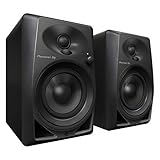 Pioneer DM-40 - Coppia casse studio diffusori monitor attivi homestudio desktop a 2 vie 4" / 0,75" 21w, Nero