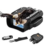 Binocolo Visione Notturna,Binocolo ad Infrarossi a Colori per Adulti,10x Zoom Digitale, HD20MP Visione Notturno Digitale Infrarossi con 2.8"TFT HD LCD, Archiviazione Foto e Video Tramite