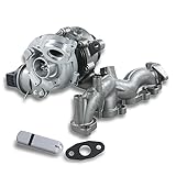 ATEC Germany 1x Turbocompressore, Compatibile con AUDI A3, SKODA YETI, VW EOS, GOLF PLUS 5, GOLF 5 Variant (1K5), GOLF 6 (5K1)(AJ5), JETTA, PASSAT B6, PASSAT CC B6, SCIROCCO TIGUAN