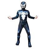 Marvel Deluxe Venom Boy's Fancy Dress Costume Large