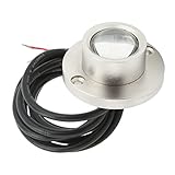 Luce Subacquea per Montaggio su Barca, Luce LED Subacquea Marina DC 12V 24V in Acciaio Inossidabile Universale Adatta per L'illuminazione della Riva Dell'acqua dello Yacht della (Blu)