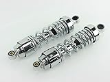 Ammortizzatori Coppia Cromato 265 mm per Suzuki VS 1400 Intruder VX51L 1987 – 1995