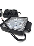 TEMPO DI SALDI Faro 27W Quadrato Faretto Led Da Lavoro 9 Led Da 3W Di Profondità Auto Barca
