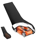 Copertura per Tosaerba Impermeabile,Copri Tagliaerba per Esterno,Copertura Universale per Trattore,210D Oxford Telo Protettivo per Copri Rasaerba con Coulisse & Storage Bag 193*64*112 cm per Esterno