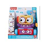 Fisher-Price Tino Robottino 4-in-1, Bambini Giocatolo Educativo con Tecnologia Smart Stages con Oltre 120 Suoni, Giocattolo per Bambini 6+ Mesi HDJ16, Edizione: Espagnolo, HCK45