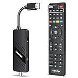 Decoder Digitale Terrestre 2025 - OWERSLYN Decoder DVB-T2, HD 1080P H.265 HEVC Main 10 Bit, TV Stick con Uscita HDMI/AV, HDMI CEC, USB Multimediale, Funzione PVR, Telecomando Infrarossi 2in1