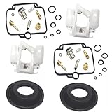 VQLDPX Carburatore ricostruzione Kit Kit Riparazione Ricostruzione Carburatore Motociclette per BMW F650 F 650 per Aprilia per Pegaso 650 per Cube Carb Parts Diaframma Galleggiante Moto Accessorio