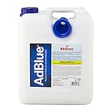Rhütten, AdBlue Motori Diesel, Basf, Additivo di Sintesi, Urea Purissima, ISO 22241, preserva SCR, Blocca Impurità Catalizzatore, Motori Euro 6, Tappo Versatore, 10L