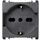 Presa P40 Simon Urmet Nea 2P+T 16A antracite - 10310N2