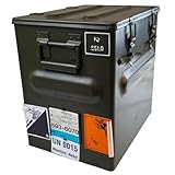 Generisch Scatola per munizioni originale dell'esercito svizzero 51