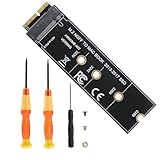 YABOANG M.2 NVMe SSD to 12+16Pin Upgrade Adapter for MacBook Air (2013-2017 Year) A1465 、A1466 and Mac Pro A1398 、A1502 (Late 2013-2015 Year)