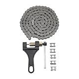 GOOFIT 420 Breaker Catena 132 Catena 5 Paia Collegamento Della Bicicletta Sostituzione Per 50cc 70cc 90cc 110cc 125cc Dirtbike Atv Quad Go Kart Scooter