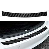 TUOWEIFC Protezione Paraurti Posteriore Auto per Abarth Grande Punto (199) 2007, Protettore del Bagagliaio Striscia Bagagliaio Battitacco Scratch Guard