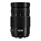 Panasonic LUMIX G II Vario Obiettivo 100-300 mm Micro Four Thirds, Power O.I.S, H-FSA100300 (USA Nero)