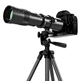 BENOISON Teleobiettivo F per Nikon 420-800mm, F Obiettivo Zoom (MF) Messa a Fuoco Manuale per Nikon DSLR D780 D3500 D850 D7500 D5600 D3400 D500 D7200 D5500 D750 D810 D5300 D610 D7100 D5200 D600
