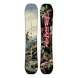 Burton - Tavola da snowboard personalizzata Flying V Jungle Uomo - Uomo - Dimensione 154 Wide - Verde