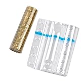 Blister per Monete 10 centesimi (da 20 pz) portamonete fascia blu