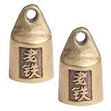 Hohopeti 2pezzi Pendenti Ottone Antico Forma Di Peso Per Decorazioni Fai Te Accessori Creativi Per Chiavi e Borse Design Unico e Resistente