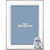 Portafoto di Stitch di Valenti. Portafoto in Argento 925 Laminato. Misure: 9 x 13. La referenza è: D793 3L ST