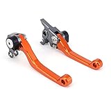 JFG RACING Leve Freno Frizione Moto per SX SXS EXC XCF XCW SXF MXC EXCG MXCG 125 144 200 250 300 400 450 505 525 Arancione