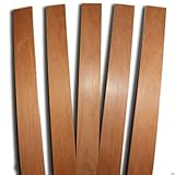 Reti D'Amora Kit 5 DOGA DOGHE per Ricambio RETI Rete da Letto in Legno di FAGGIO per Letto Singolo Larghezza Standard 6,8cm da 59 A 89 cm (77cm)