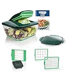 Genius Nicer Dicer Chef 9 pezzi + affettaverdure per pomodori, per una dieta sana e consapevole quotidiana
