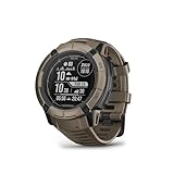 Garmin Instinct 2X Solar, Tactical, Smartwatch, 50mm, Ricarica solare, Autonomia infinita, Torcia LED, Calcolatore balistico, Kill Switch, Visore notturno, GPS, Cardio, SpO2, Pay (Coyote Tan)