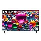 LG webOS UHD AI UA75 TV 55 pollici, Smart TV 4K Ultra HD, Processore α7 Gen8, webOS con AI, Filmmaker mode, HDR10, Gaming con VRR 4K@60Hz, Game Optimizer, Wi-Fi, 55UA75006LA 2025