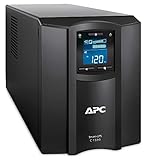 APC Smart-UPS SMC SmartConnect - SMC1500IC - Gruppo di Continuità (UPS) 1.500VA (Connesso al Cloud, 8 Uscite IEC-C13)